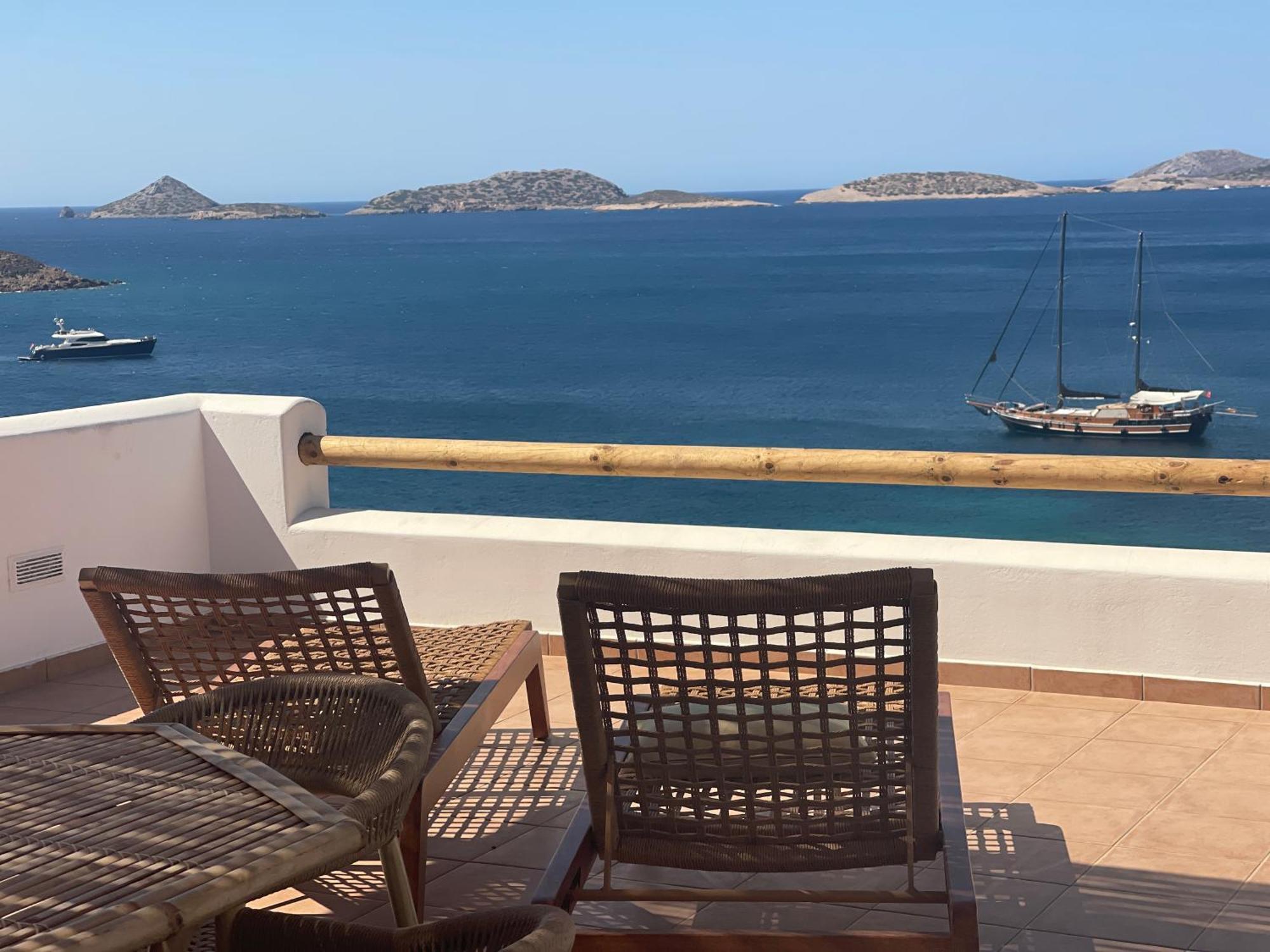 Lipsi Blue Hotel المظهر الخارجي الصورة